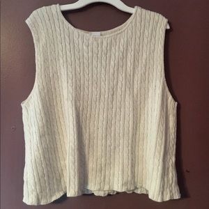 cropped tank top